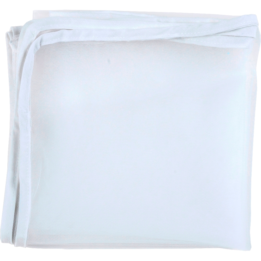 Κουνουπιέρα πορτ-μπεμπέ με ρέλι, λευκό Κουνουπιέρα πορτ-μπεμπέ με ρέλι, λευκό