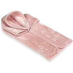 Κουβέρτα-Σάκος βελουτέ πολυεστερικός, 80x90, Ster 521, ροζ